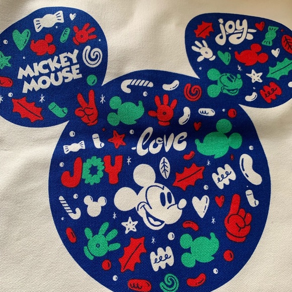 Disney x Kiehl's Tote Bag Christmas Xmas Special Edition - Picture 5 of 10
